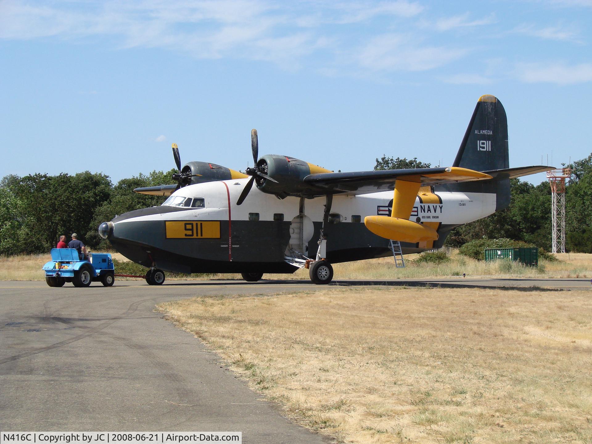 N416C, Grumman HU-16C (UF-1) Albatross C/N G-296, HU-16C