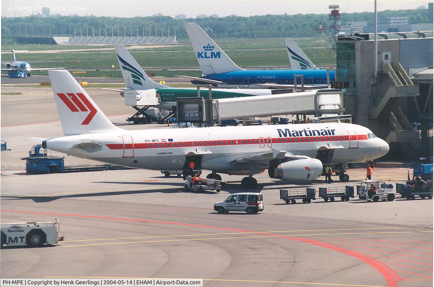 PH-MPE, 2003 Airbus A320-232 C/N 1945, Martinair