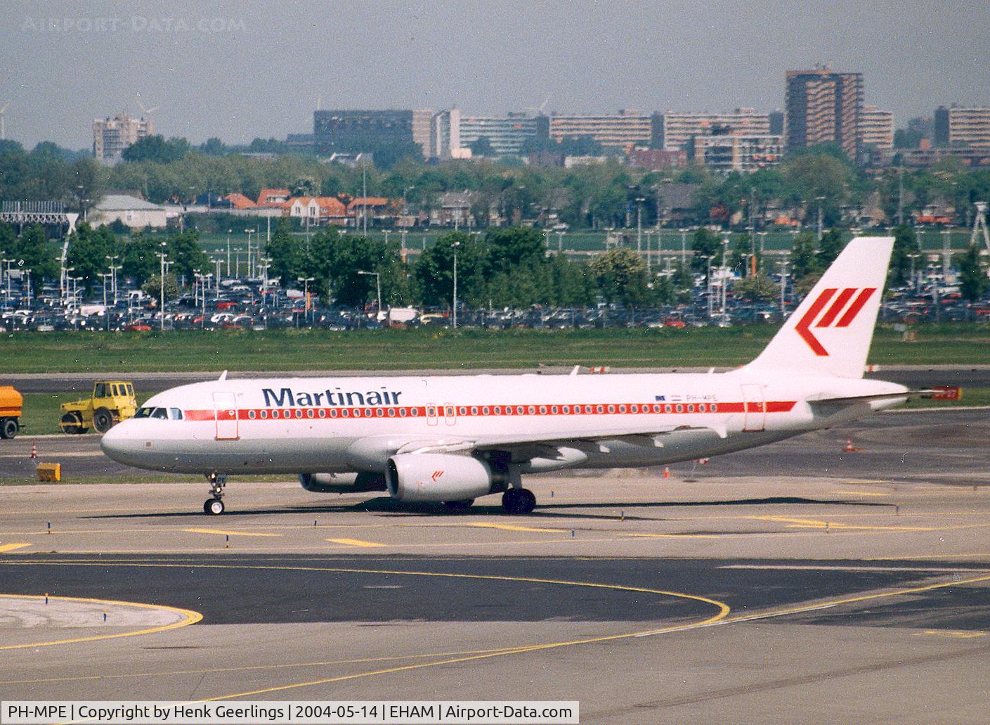 PH-MPE, 2003 Airbus A320-232 C/N 1945, Martinair