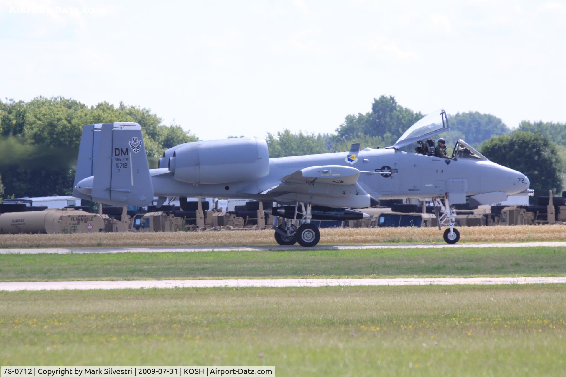 78-0712, 1978 Fairchild Republic A-10C Thunderbolt II C/N A10-0332, AirVenture 2009