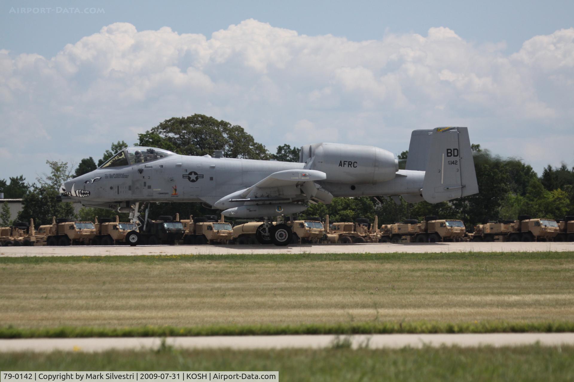 79-0142, 1979 Fairchild Republic A-10A Thunderbolt II C/N A10-0406, AirVenture 2009
