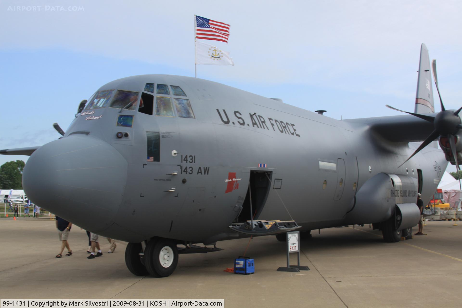 99-1431, 1999 Lockheed Martin C-130J-30 Super Hercules C/N 382-5517, AirVenture 2009