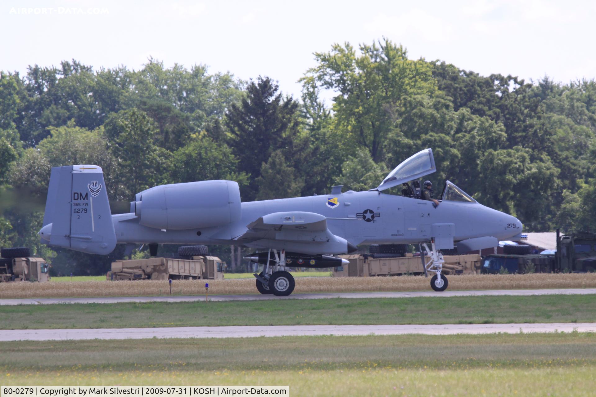 80-0279, 1980 Fairchild Republic A-10C Thunderbolt II C/N A10-0629, AirVenture 2009