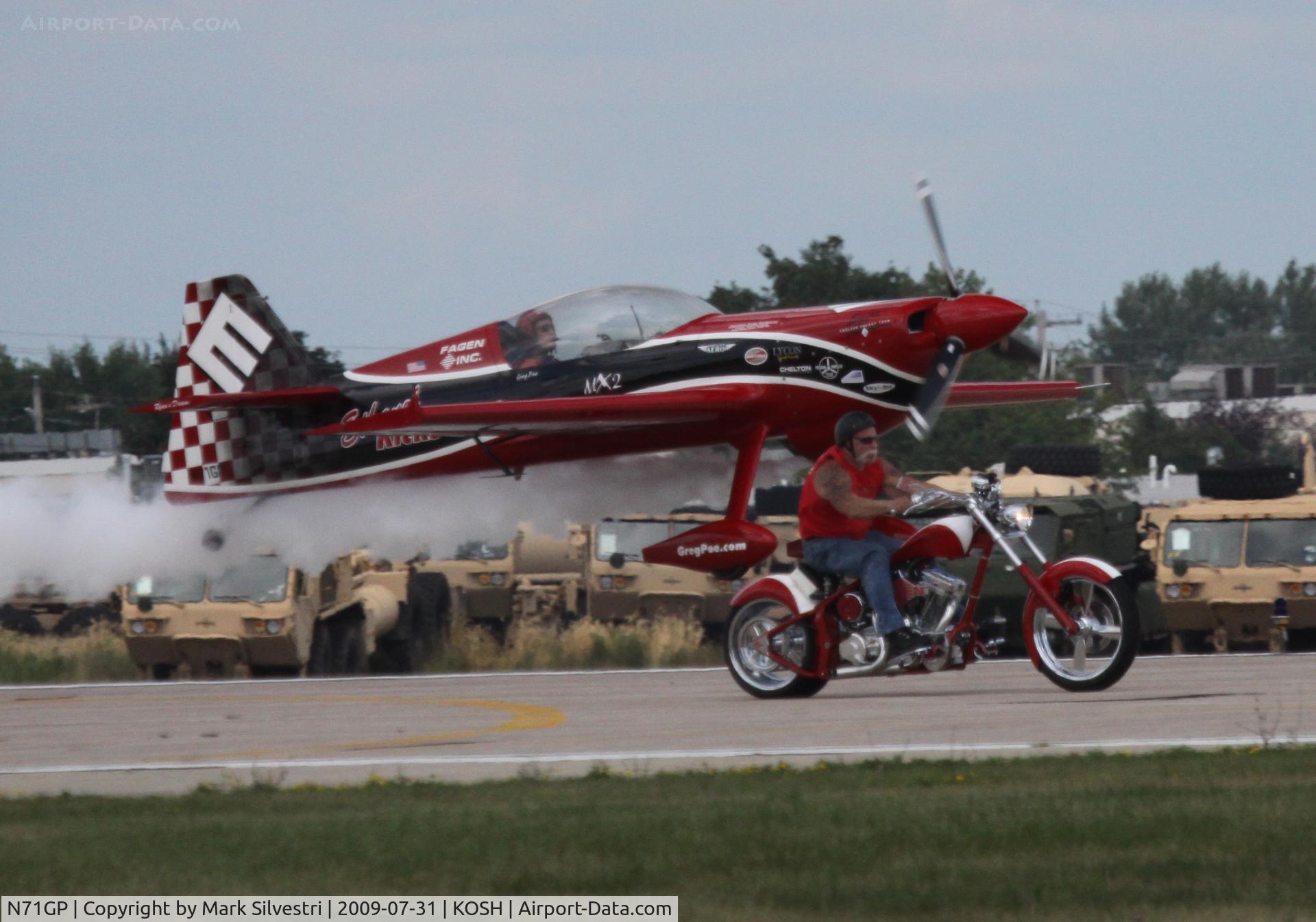 N71GP, 2007 MX Aircraft MX2 C/N 5, AirVenture 2009 - Greg Poe