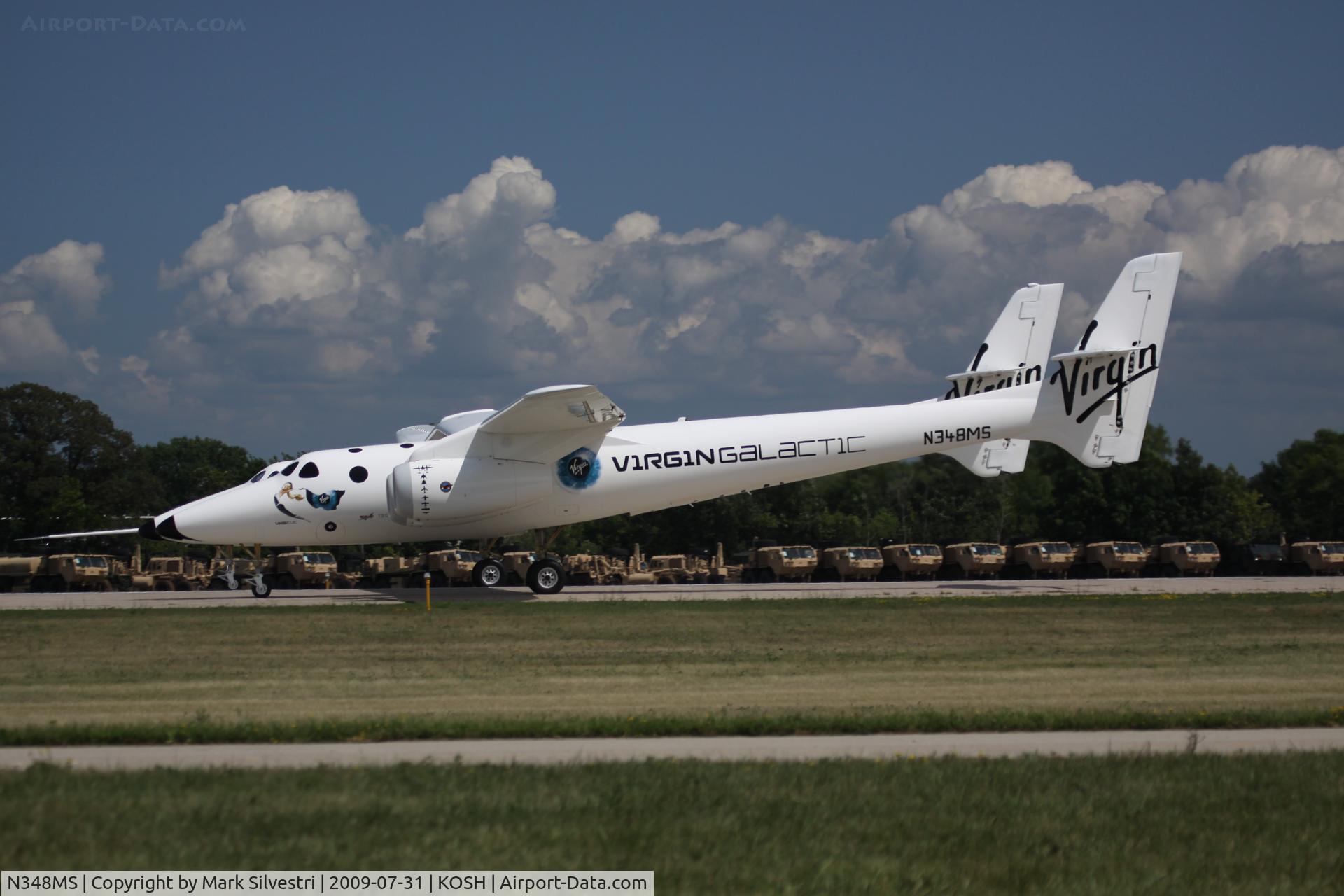 N348MS, 2008 Scaled Composites 348 C/N 001, AirVenture 2009