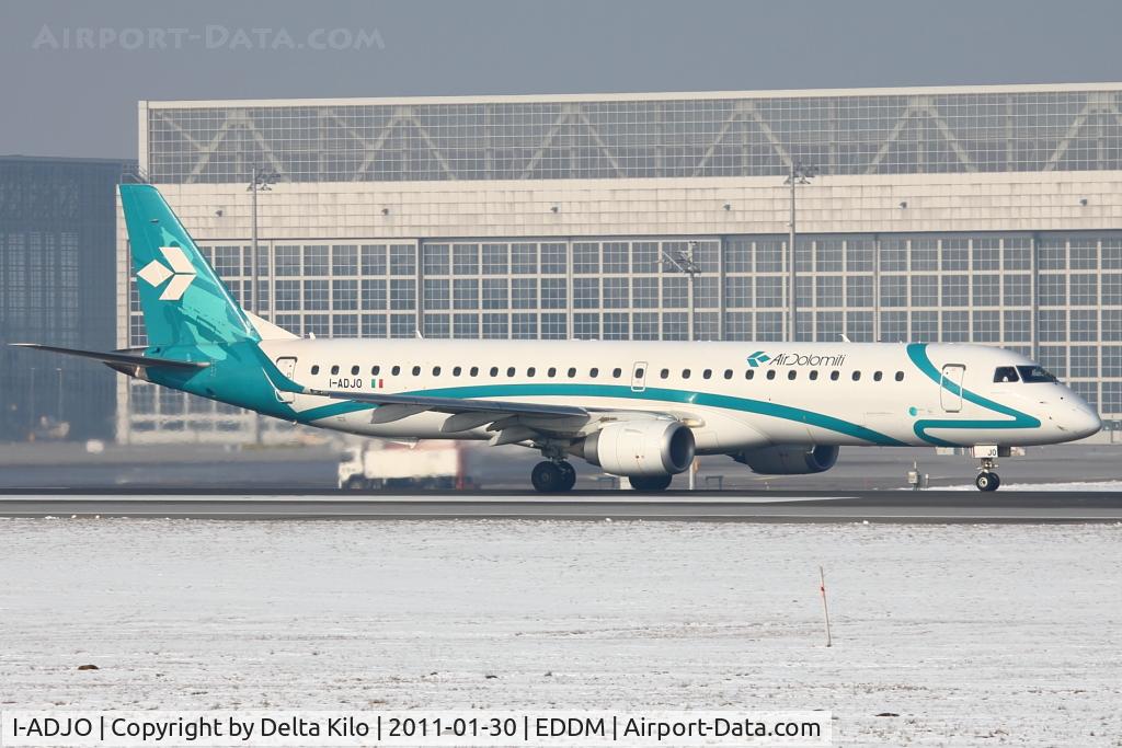 I-ADJO, 2009 Embraer 195LR (ERJ-190-200LR) C/N 19000280, DLA [EN] Air Dolomiti