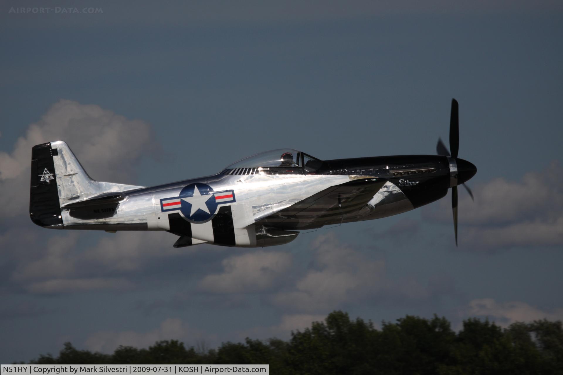 N51HY, 1944 North American P-51D Mustang C/N 124-48192, AirVenture 2009