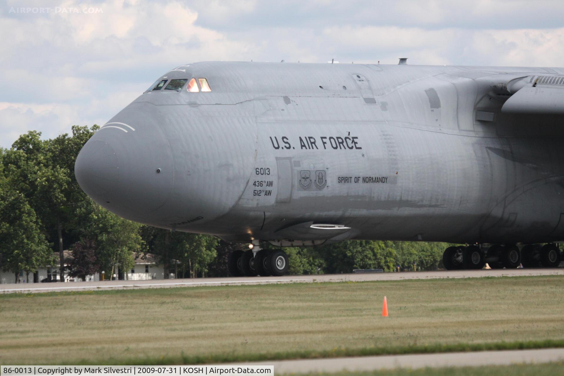 86-0013, 2006 Lockheed C-5M Super Galaxy C/N 500-0099, AirVenture 2009