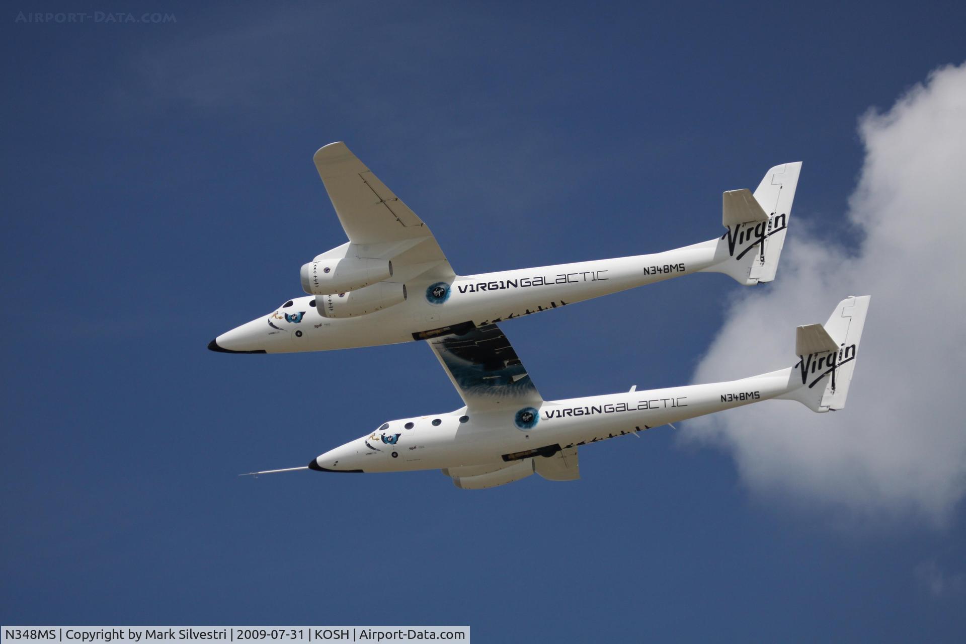 N348MS, 2008 Scaled Composites 348 C/N 001, AirVenture 2009