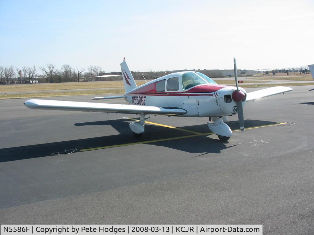 N5586F, 1968 Piper PA-28-140 C/N 28-24919, Taken after adding Wheel Pants and Hat Shelf.