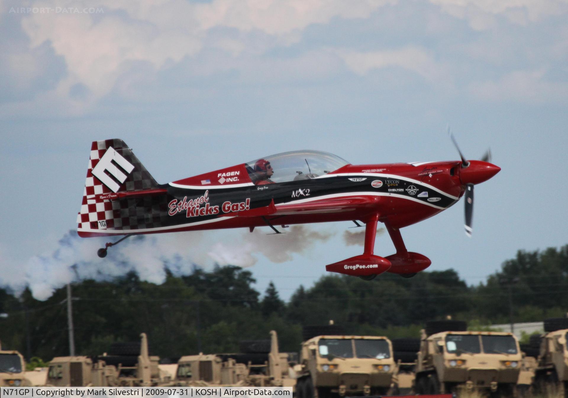 N71GP, 2007 MX Aircraft MX2 C/N 5, AirVenture 2009