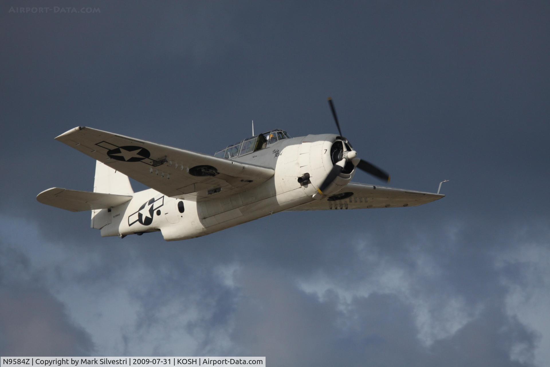 N9584Z, 1945 Grumman TBM-3E Avenger C/N 85882, AirVenture 2009