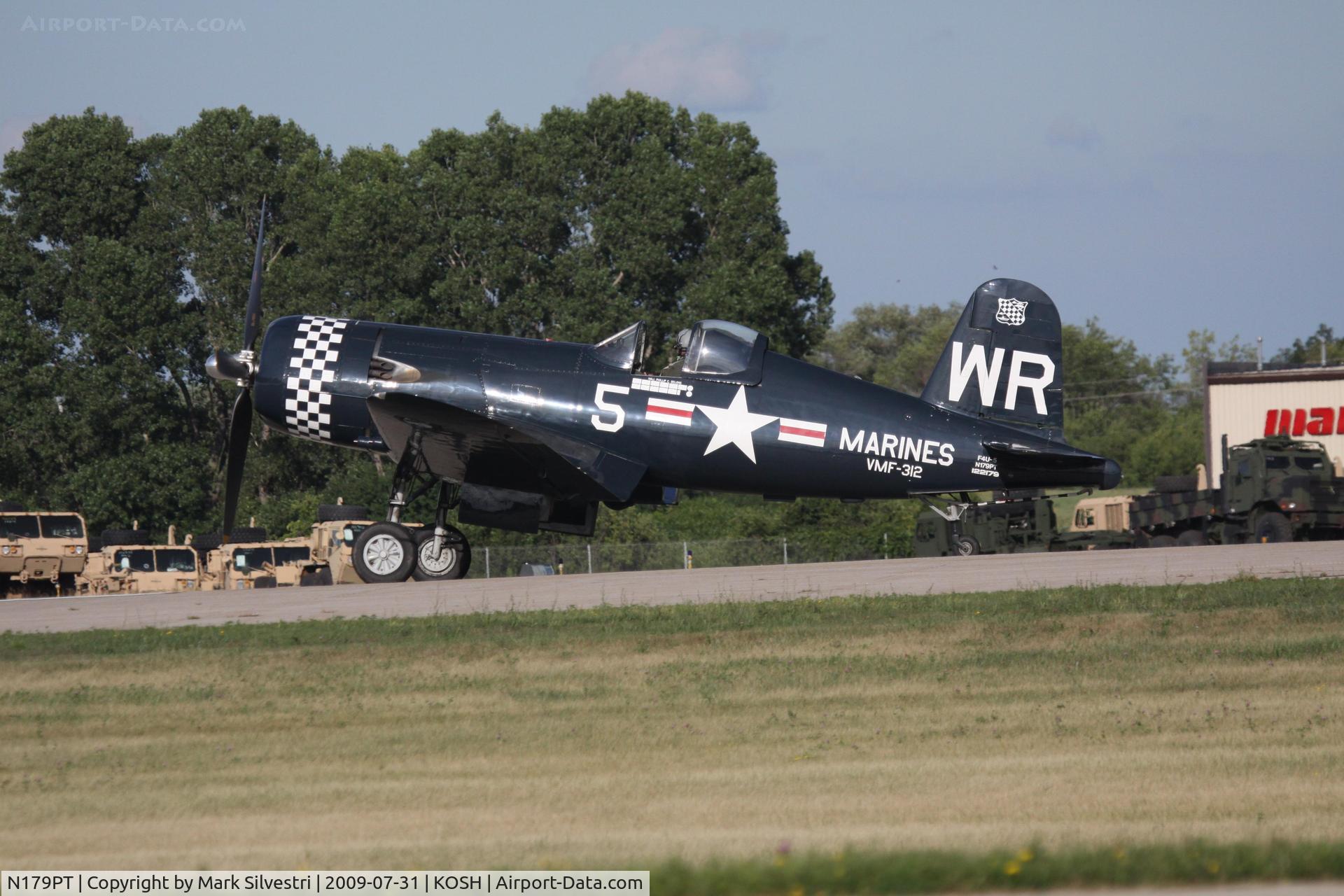 N179PT, 1948 Vought F4U-5 Corsair C/N Not found (Bu122179), AirVenture 2009