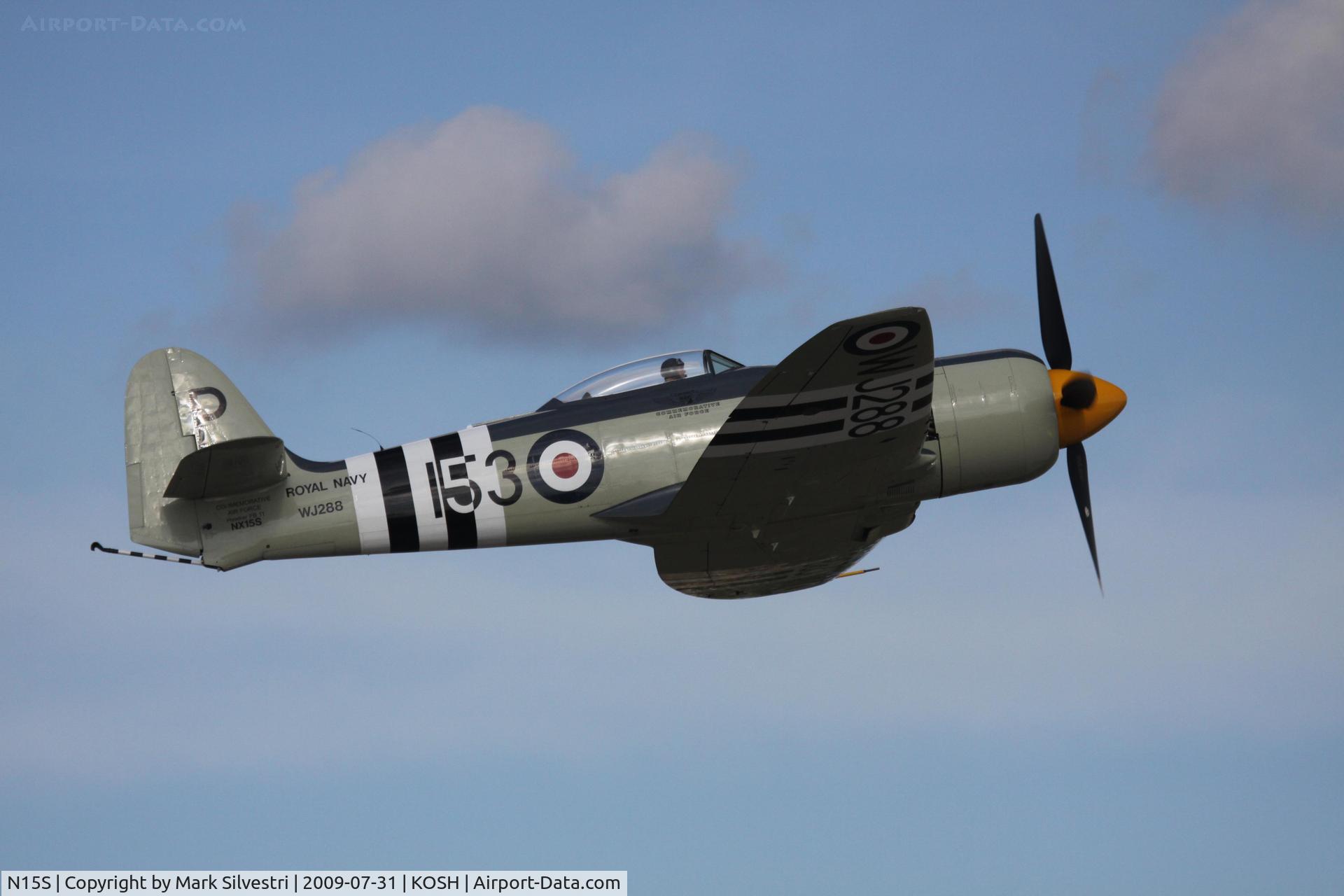 N15S, 1953 Hawker Sea Fury FB.11 C/N 41H/696792, AirVenture 2009