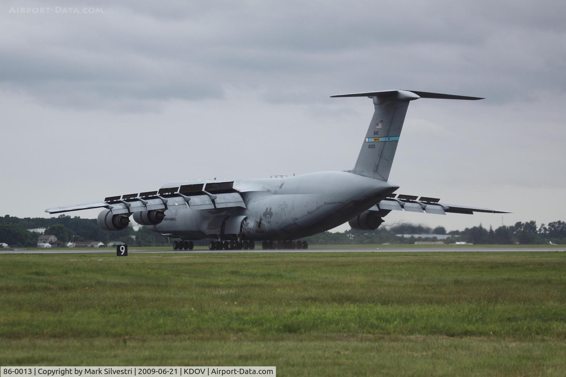 86-0013, 2006 Lockheed C-5M Super Galaxy C/N 500-0099, Dover 2009