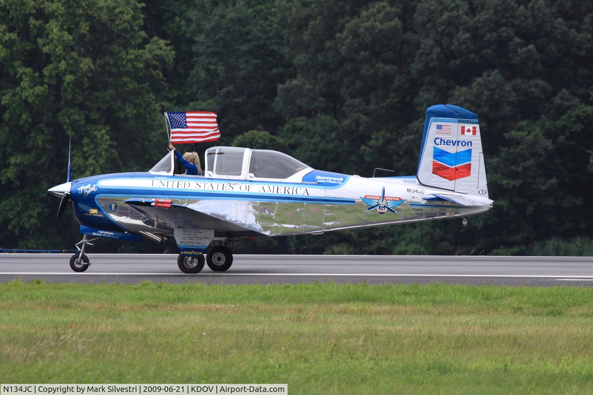 N134JC, 1955 Beech T-34-A (A45) Mentor C/N G-812, Dover 2009