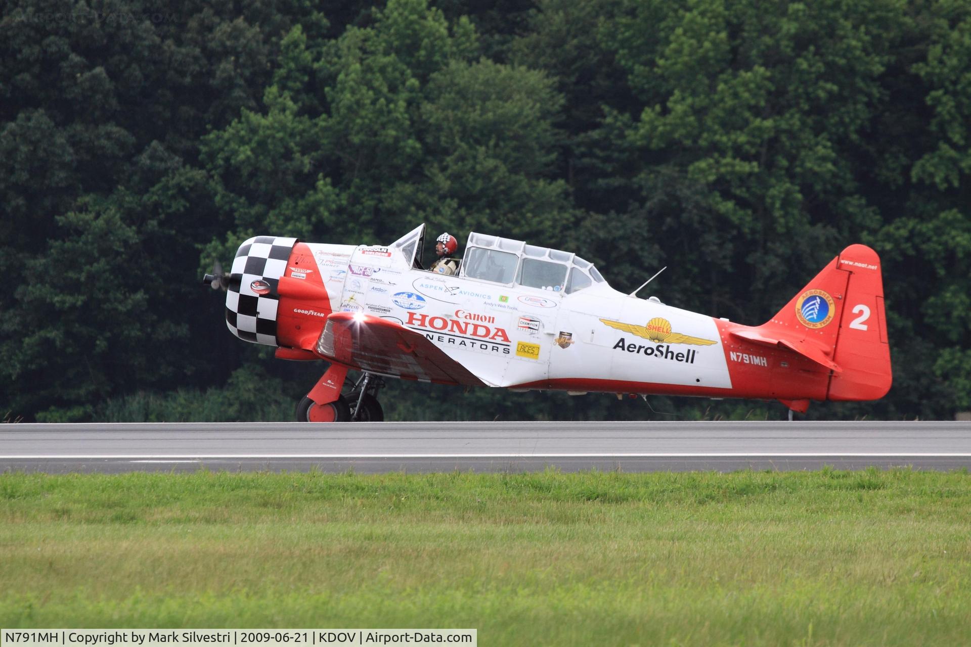 N791MH, 1951 North American T-6G Texan C/N 182-478, Dover