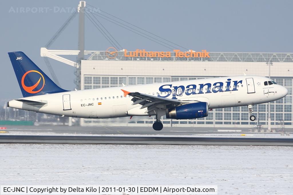 EC-JNC, 2005 Airbus A320-232 C/N 2589, JKK [JK] Spanair