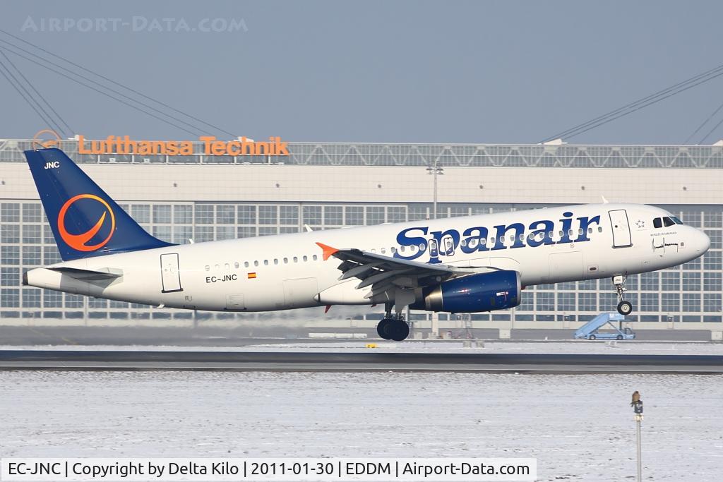 EC-JNC, 2005 Airbus A320-232 C/N 2589, JKK [JK] Spanair