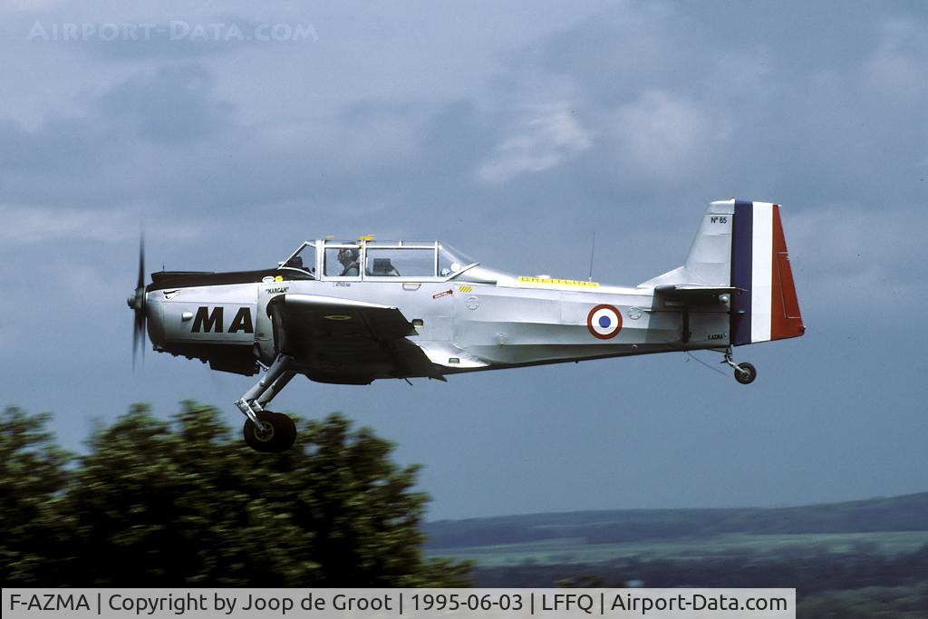 F-AZMA, Nord 3202 Master C/N 65, warbird at the La Ferté airshow