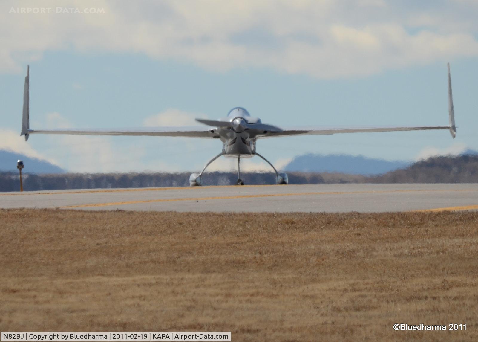 N82BJ, Rutan Long-EZ C/N 219, Position and hold 17L