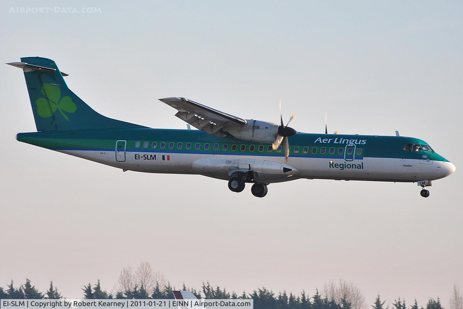 EI-SLM, 1994 ATR 72-212 C/N 413, On short finals
