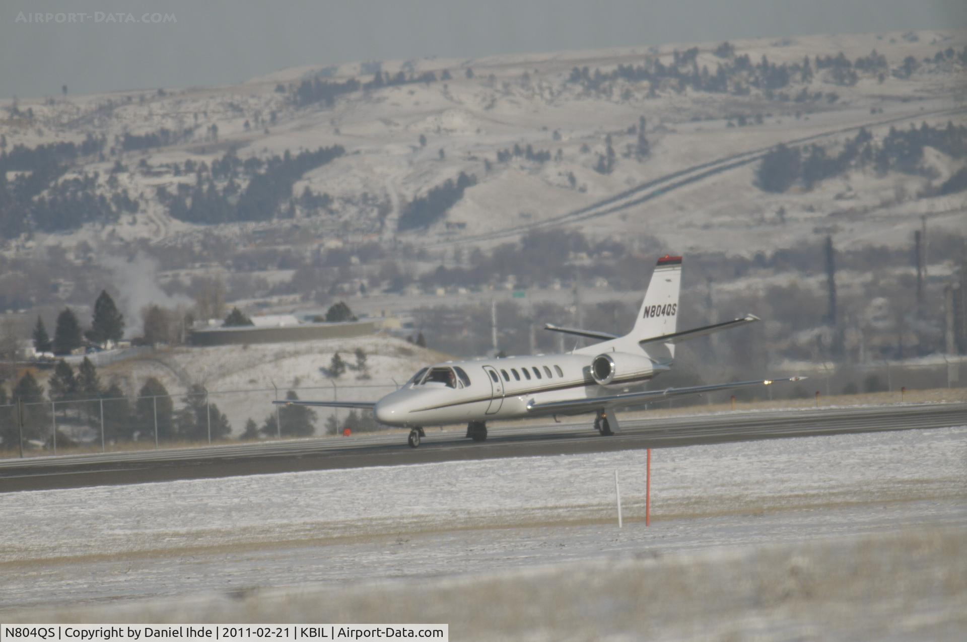 N804QS, 2002 Cessna 560 C/N 560-0610, Citation at BIL