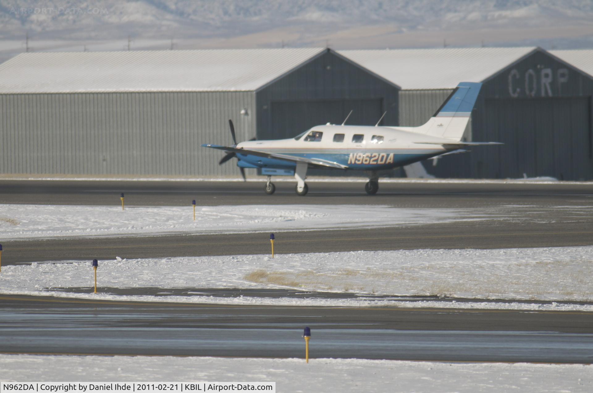 N962DA, 1996 Piper PA-46-350P Malibu Mirage C/N 46-36031, Piper Malibu @ BIL