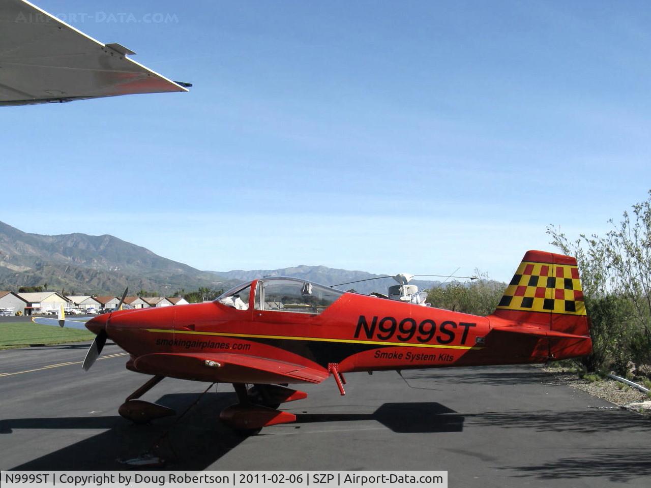 N999ST, 1996 Vans RV-6A C/N 23994, 1996 Nelson 2 VAN's RV-6A, Lycoming O-360-A1AB 180 Hp