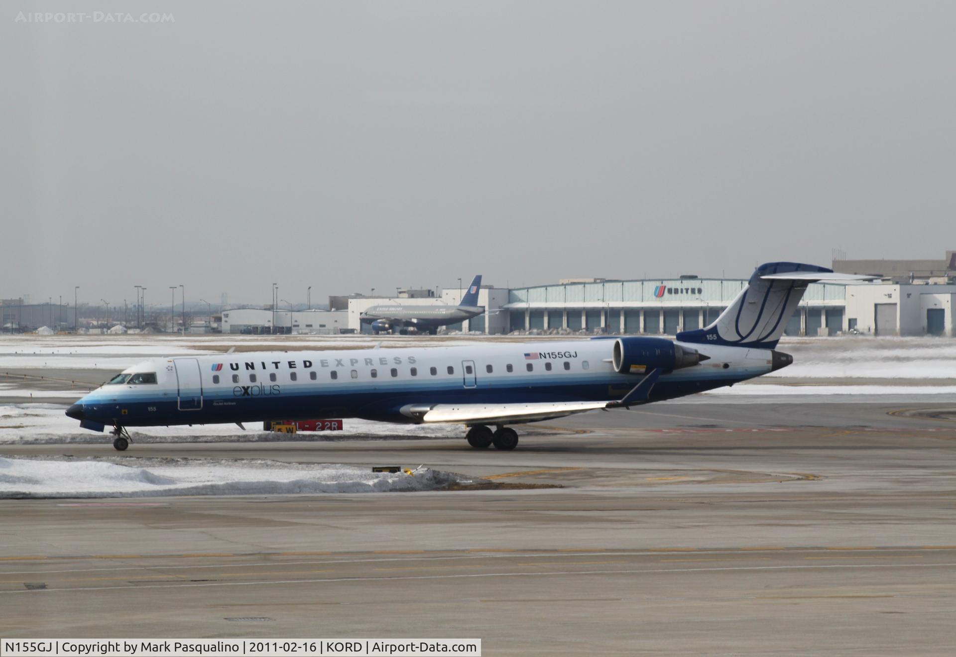 N155GJ, 2005 Bombardier CRJ-702 (CL-600-2C10) Regional Jet C/N 10225, CL-600-2C10