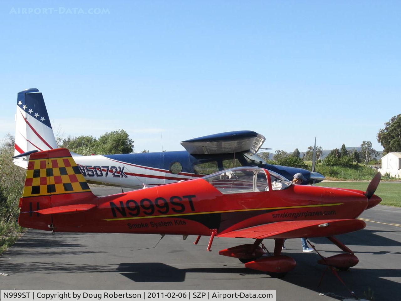 N999ST, 1996 Vans RV-6A C/N 23994, 1996 Nelson 2 VAN's RV-6A. Lycoming O-360-A1AB 180 Hp