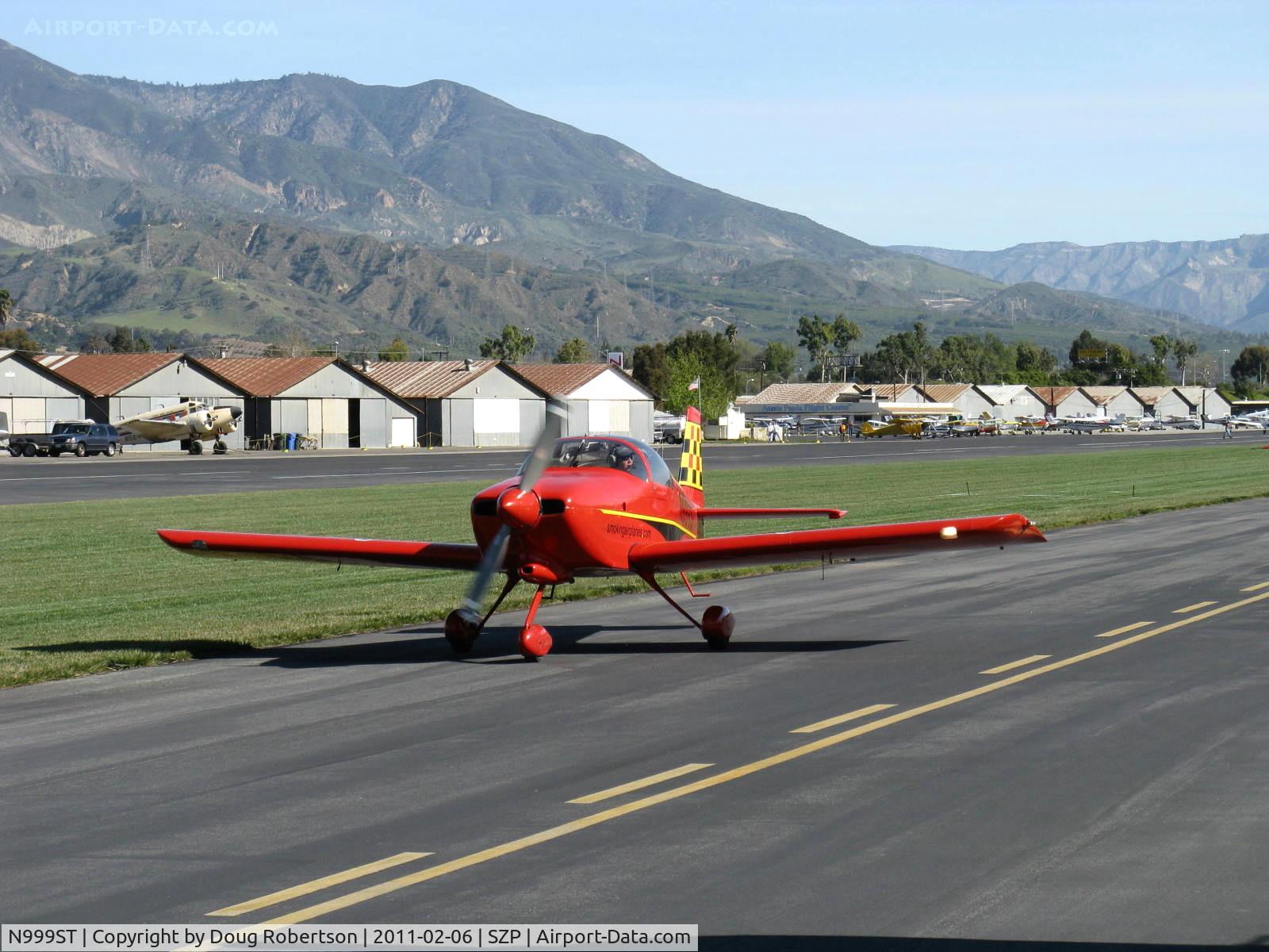 N999ST, 1996 Vans RV-6A C/N 23994, 1996 Nelson 2 VAN's RV-6A, Lycoming O-360-A1AB 180 Hp, taxi after landing 