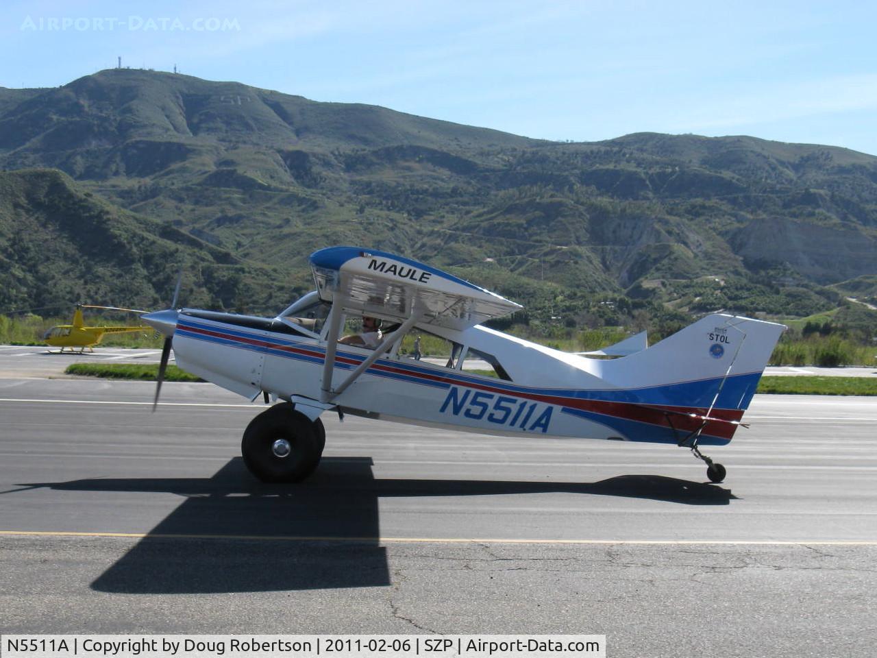 N5511A, 2002 Maule M-7-235B Super Rocket C/N 23076C, 2002 Maule M-7-235B SUPER ROCKET STOL 'Rocky', Lycoming O-540 235 Hp, tundra tires, taxi