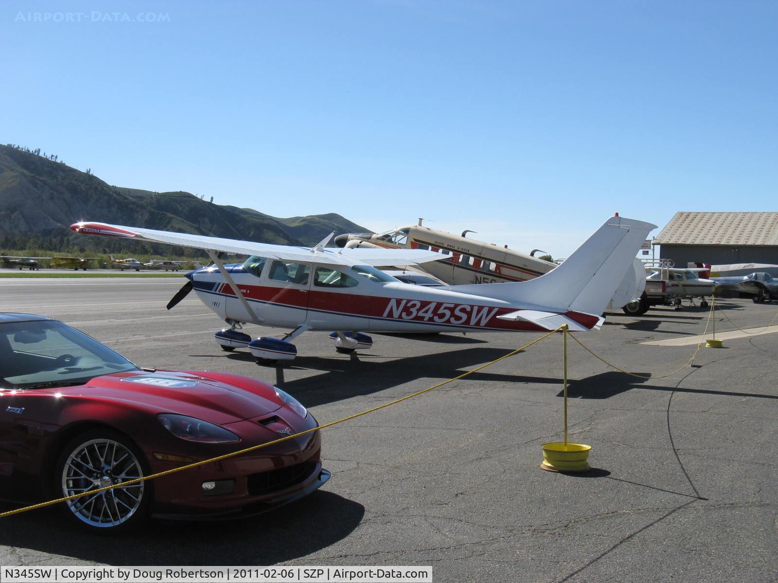 N345SW, Cessna 182 Skylane C/N 18265371, 1977 Cessna 182 SKYLANE, Continental O-470-S 230 Hp