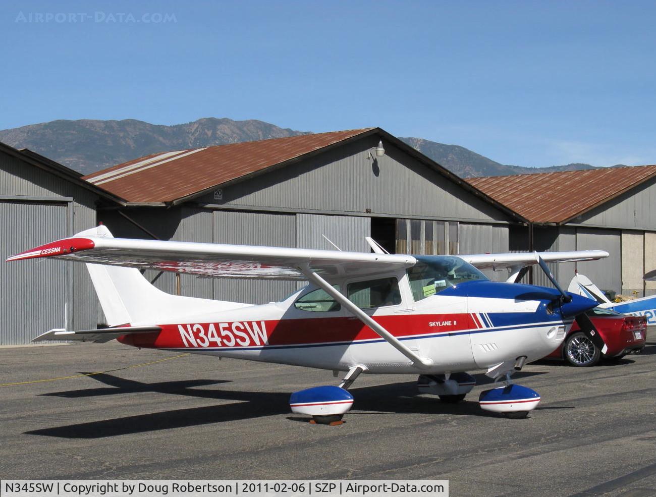N345SW, Cessna 182 Skylane C/N 18265371, 1977 Cessna 182 SKYLANE, Continental O-470-S 230 Hp