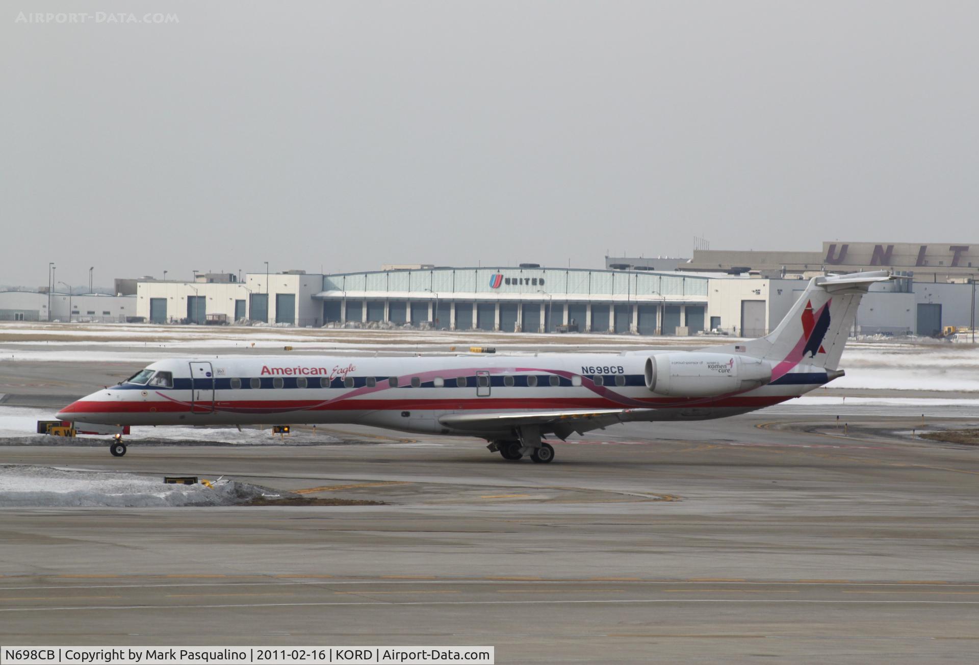 N698CB, 2004 Embraer ERJ-145LR (EMB-145LR) C/N 14500877, EMB-145LR