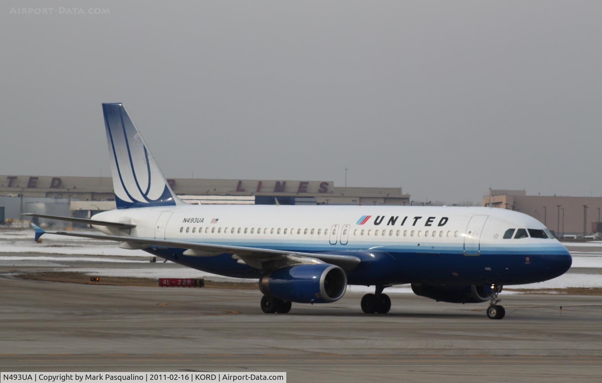 N493UA, 2002 Airbus A320-232 C/N 1821, Airbus A320
