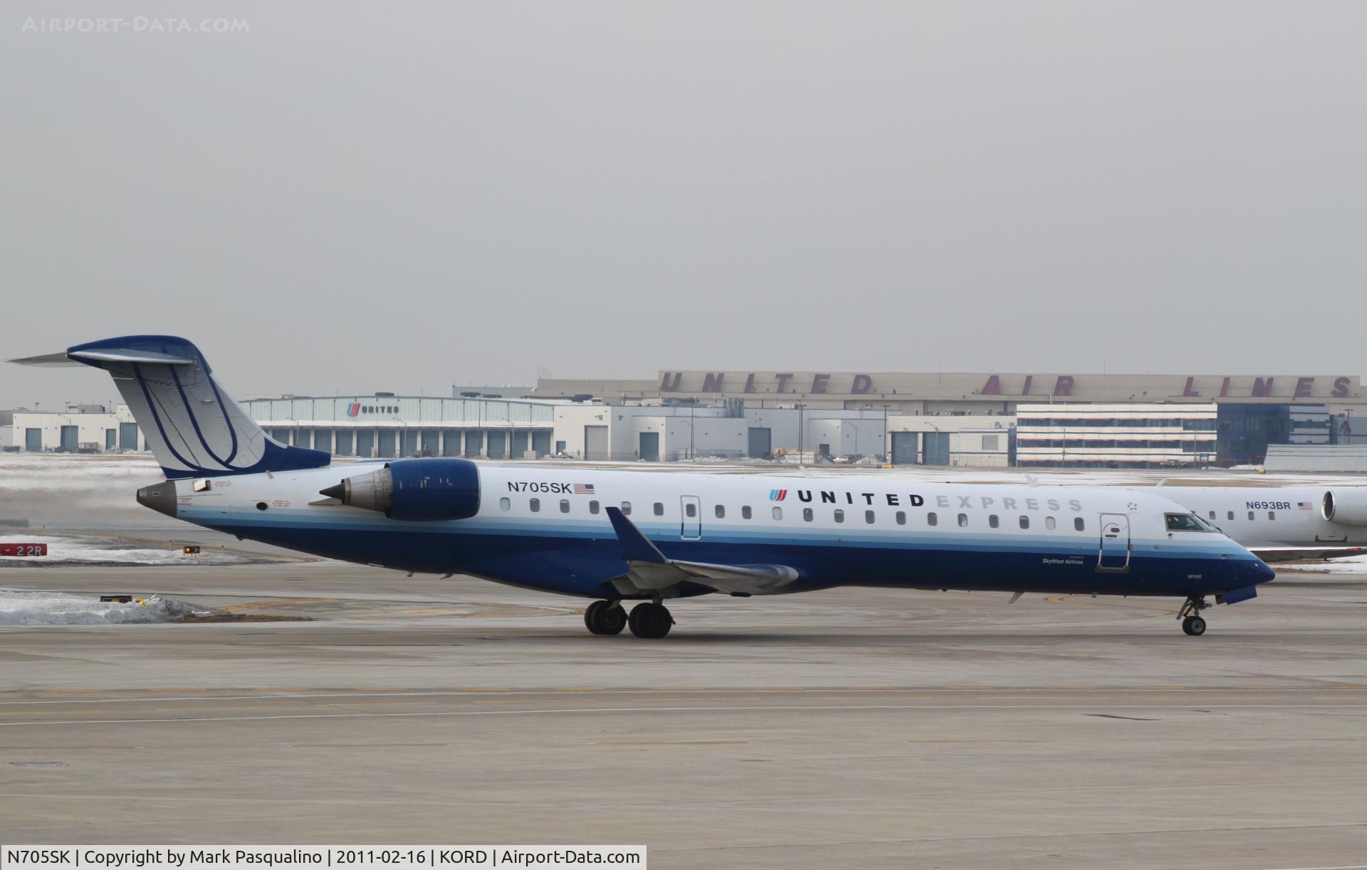 N705SK, 2004 Bombardier CRJ-701 (CL-600-2C10) Regional Jet C/N 10145, CL-600-2C10