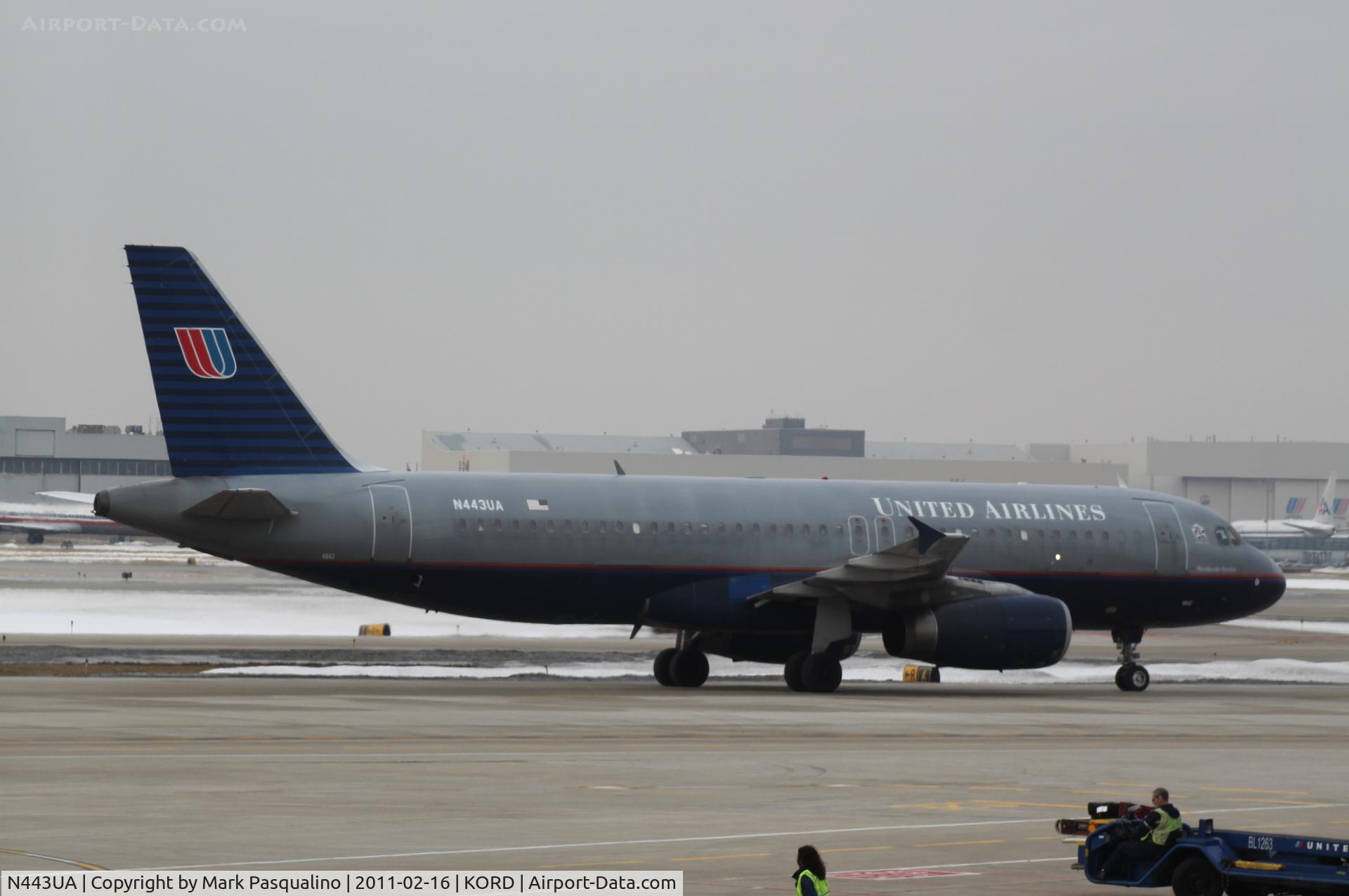 N443UA, 1998 Airbus A320-232 C/N 820, Airbus A320