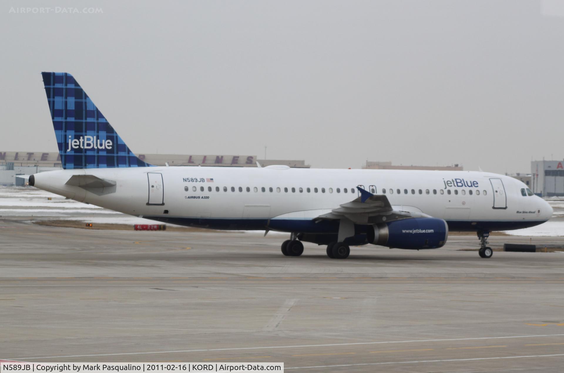 N589JB, 2004 Airbus A320-232 C/N 2215, Airbus A320
