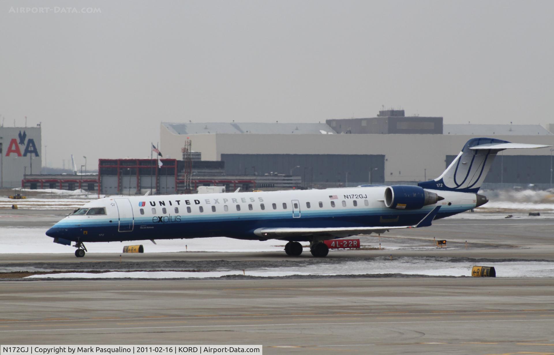 N172GJ, Bombardier CRJ-702 (CL-600-2C10) Regional Jet C/N 10283, CL-600-2C10