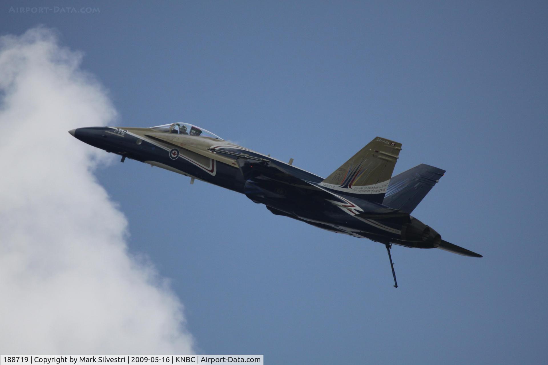 188719, McDonnell Douglas CF-188A Hornet C/N 0178/A139, MCAS Beaufort 2009
