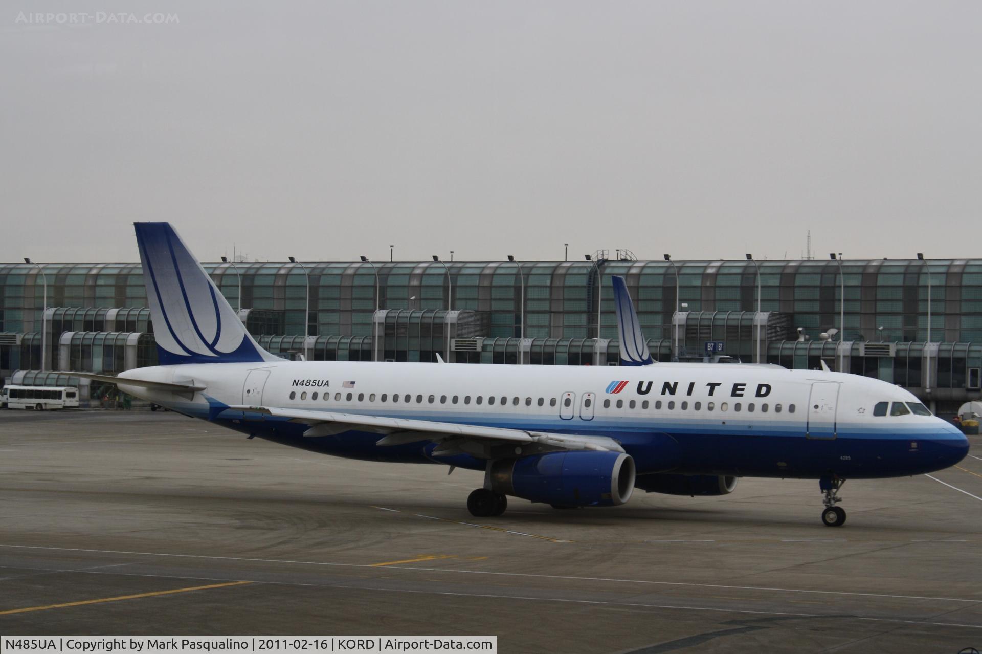 N485UA, 2001 Airbus A320-232 C/N 1617, Airbus A320