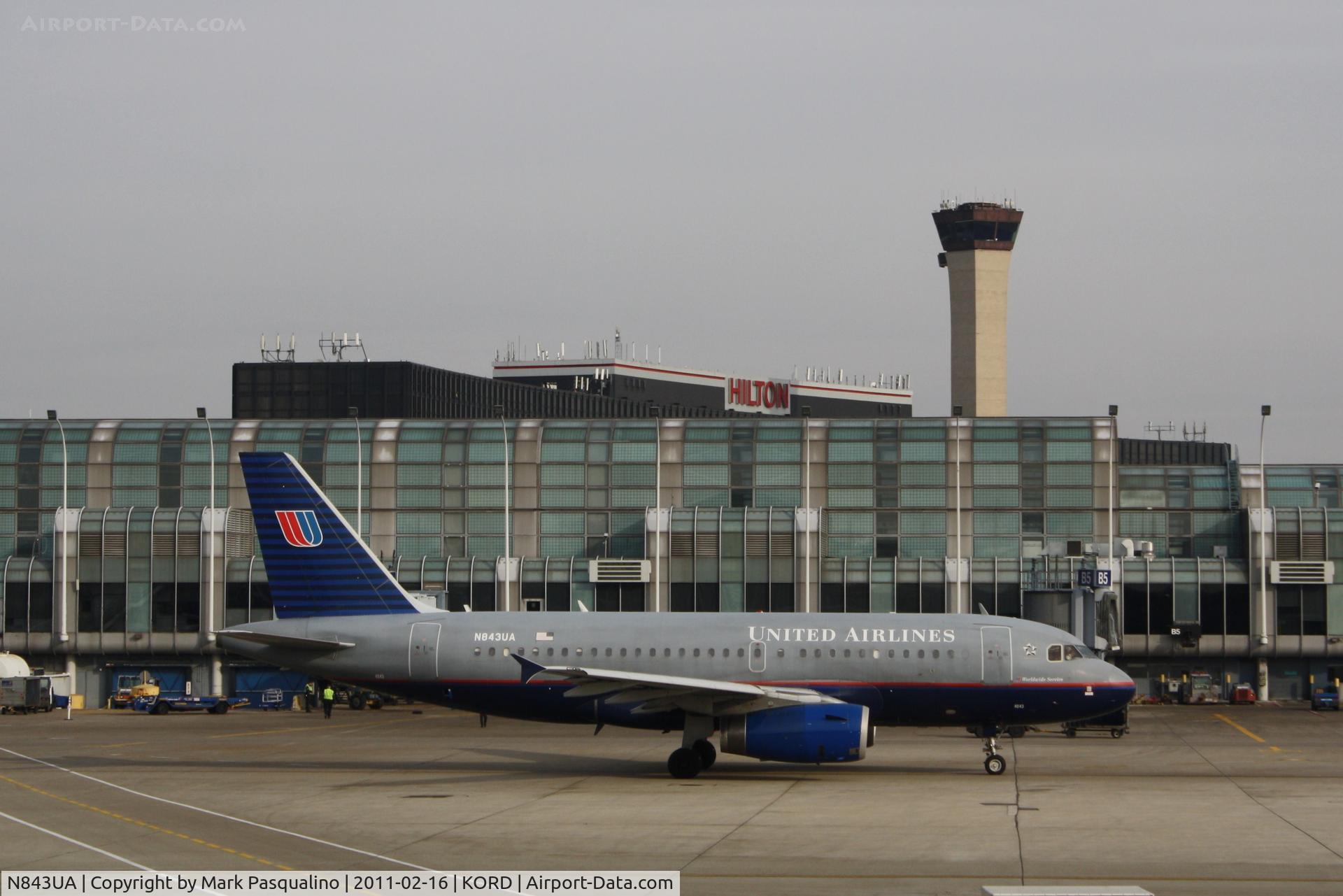N843UA, 2001 Airbus A319-131 C/N 1573, Airbus A319