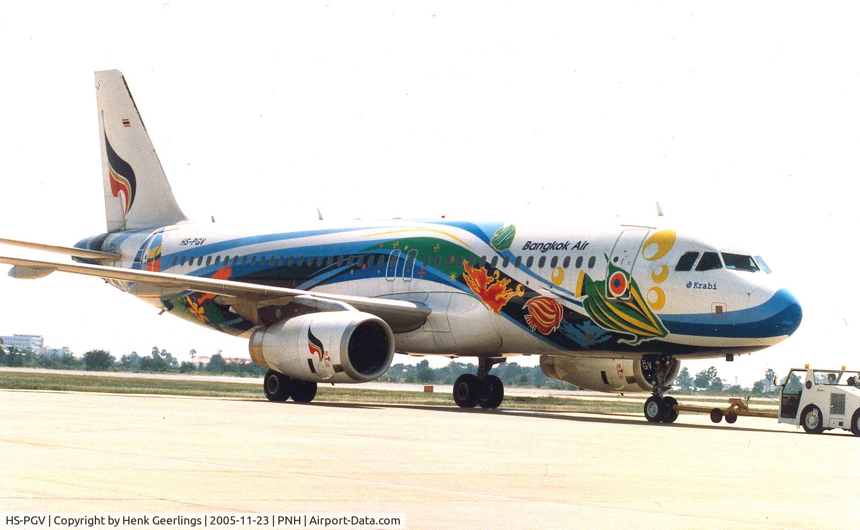 HS-PGV, 2004 Airbus A320-232 C/N 2310, Bangkok Air