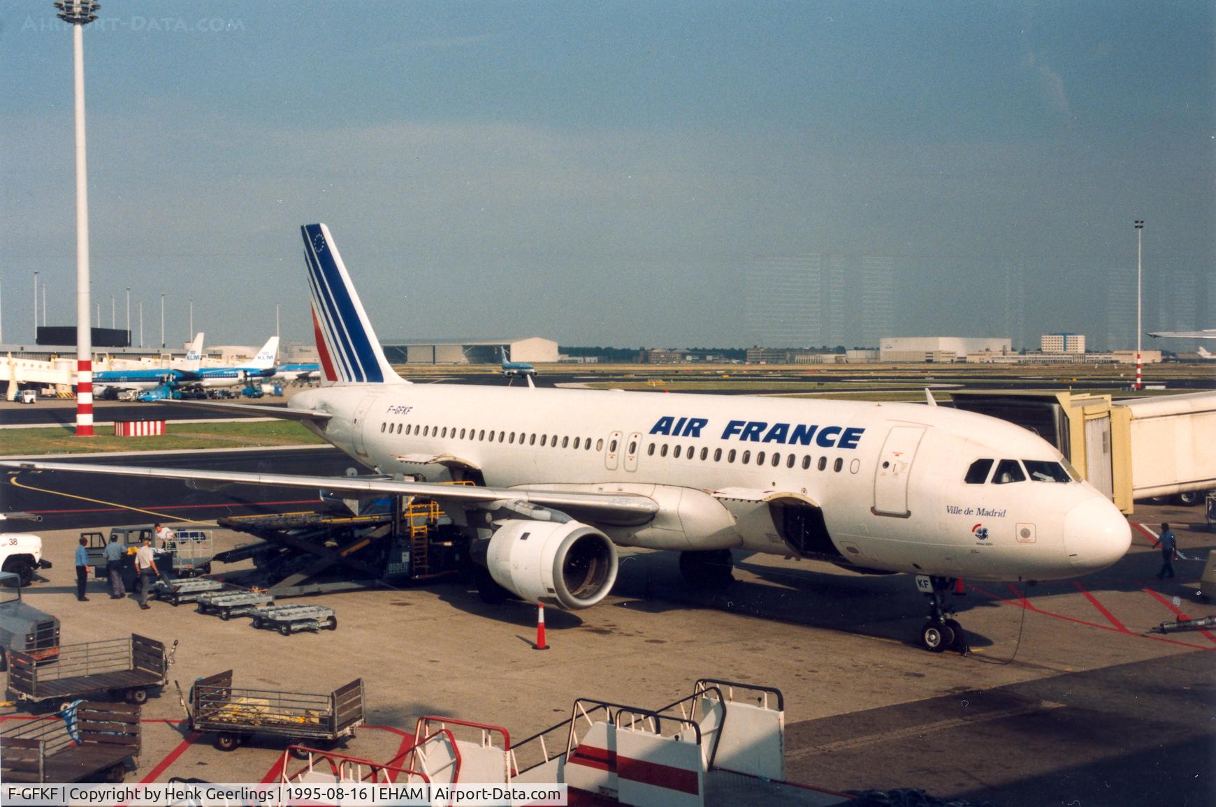 F-GFKF, 1988 Airbus A320-111 C/N 0020, Air France