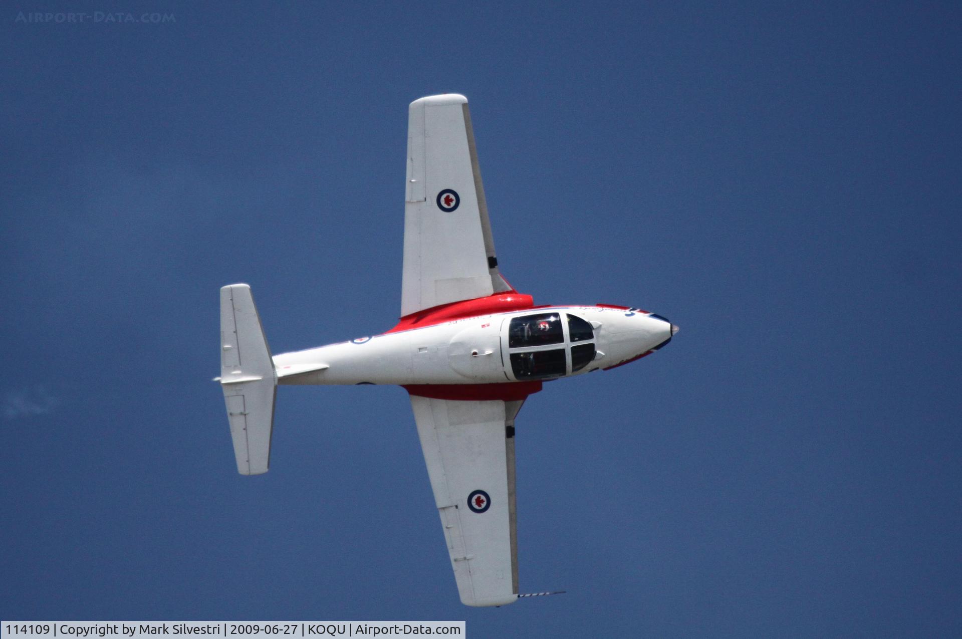 114109, Canadair CT-114 Tutor C/N 1109, Quonset Point 2009 - Snowbird 8