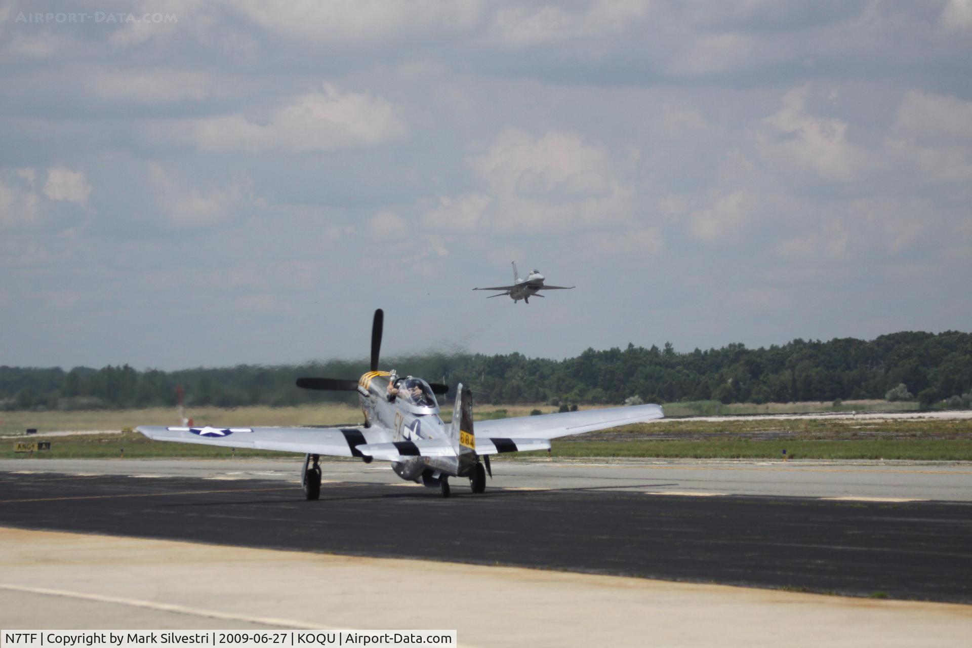 N7TF, 1944 North American P-51D Mustang C/N 44-73856, Quonset Point 2009