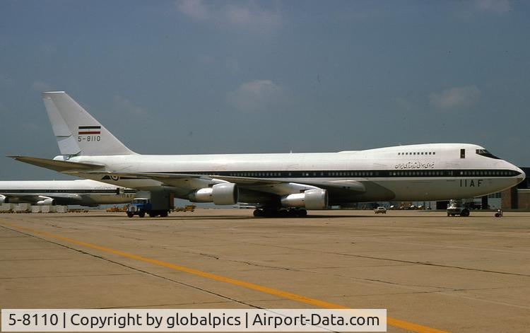 5-8110, 1970 Boeing 747-124/SF C/N 19733, IIAF 5-8110