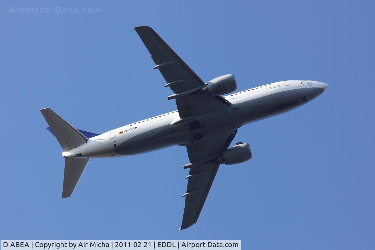 D-ABEA, 1990 Boeing 737-330 C/N 24565, Lufthansa, Name: Saarbrücken